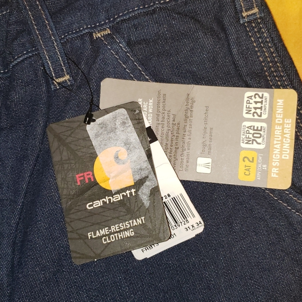 Carhartt FRC flam resistant jeans. - Picture 3 of 6